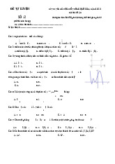 Đề tự luyện số 12  kỳ thi THPT năm 2023 môn Toán | Học viện Hành chính Quốc gia