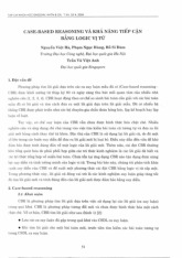 Case - Base Reasoning và khả năng tiếp cận bằng logic vị từ - Môn Thị trường và các định chế tài chính - Đại Học Kinh Tế - Đại học Đà Nẵng