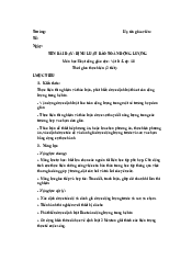 Đinh lượng bảo toàn động lượng | Đại học Sư phạm Hà Nội