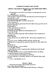 Câu hỏi ôn tập học phần Việt ngữ học | Đại Học Hà Nội
