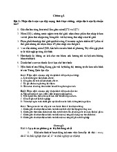 Bài tập chương 1 + chương 2 môn Marketing căn bản | Trường đại học Mở Hà Nội