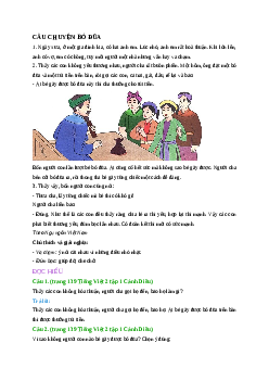 Giải SGK môn Tiếng việt 2 - Bài 17: Câu chuyện bó đũa (3) | Cánh Diều