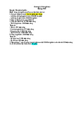 Bài Tập Chứng Khoán: Mua Lại Cổ Phiếu & Trả Cổ Tức