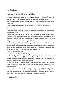 Soạn bài Phân tích bài thơ Việt Bắc | Ngữ văn 12 Cánh diều (Tập 1)