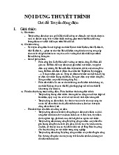 Thuyết trình về phân ngành truyền động điện của tự động hóa môn Truyền động điện tự động | Trường Đại học Bách Khoa Hà Nội