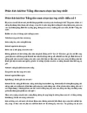 Phân tích bài thơ Tiếng đàn mưa chọn lọc hay nhất | Ngữ văn 9