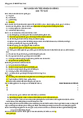 Đáp án câu hỏi trắc nghiệm chương 1: Nhập môn kinh tế | Môn kinh tế vi mô