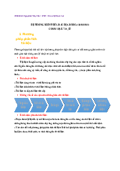 Hệ thống kiến thức môn thống kê xã hội Buổi 2 | Trường Đại học Sư phạm Hà Nội