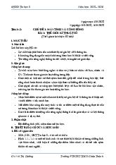 Giáo án Bài 1 Thế giới kĩ thuật số | Tin học 9