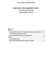 Khái Niệm Cơ Bản về Công Nghệ Phần Mềm | Khoa học máy tính | Trường Đại học Khoa học Tự nhiên, Đại học Quốc gia Hà Nội