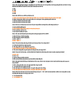 Trắc nghiệm Kinh tế Vĩ mô - Chương 4 (Có đáp án) và Phân tích câu hỏi