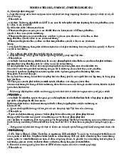 Đề cương môn Luật môi trường - Trường Đại học lao động -  xã hội