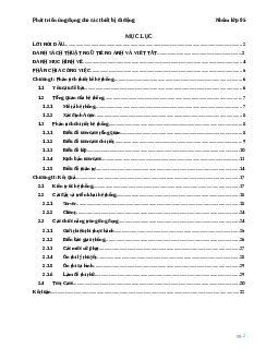 Báo cáo ứng dụng thi bằng lái xe A1 | Trường Cao Đẳng Công Nghệ Bách Khoa Hà Nội