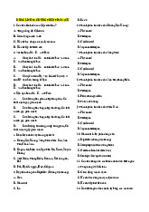 Trắc nghiệm Chuyên Đề Dược Liệu về Tác Dụng Trên Tim Mạch | Đại học Nguyễn Tất Thành