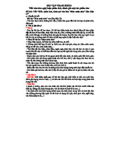 Tài liệu tham khảo bài văn nghị luận về thơ "Mùa xuân chín" (DAN Y VA BAI VIET)