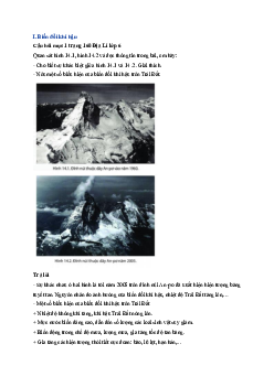 Giải SGK môn Địa lí 6 Bài 14 Biến đổi khí hậu và ứng phó với biến đổi khí hậu | Chân trời sáng tạo