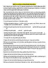 Đề Cương Môn Lý luận và phương pháp dạy học đại học | Đại học Sư phạm Hà Nội 2