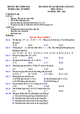 Đề cương giữa kỳ 1 Toán 6 năm 2025 – 2026 trường THCS Lĩnh Nam – Hà Nội