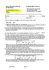 Đề thi xác xuất thống kê cực hay | Học viện Nông nghiệp Việt Nam
