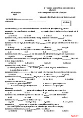 Đề thi tham khảo kỳ thi tốt nghiệp trung học phổ thông năm 2022 số 6 | Học viện Hành chính Quốc gia