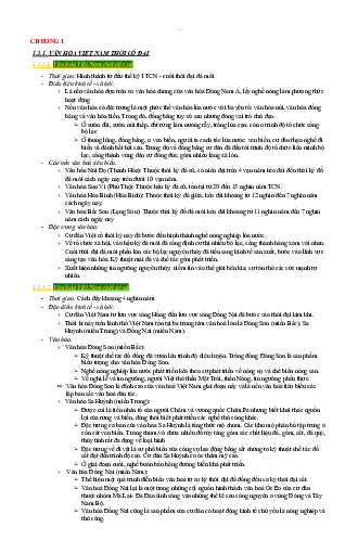 Đề cương ôn tập môn cơ sở văn hóa Việt Nam