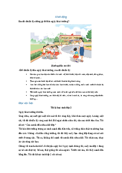 Giải VBT môn Tiếng việt 2 - Bài  Ôn tập giữa học kì 1 - Tiết 1, 2 | Kết nối tri thức