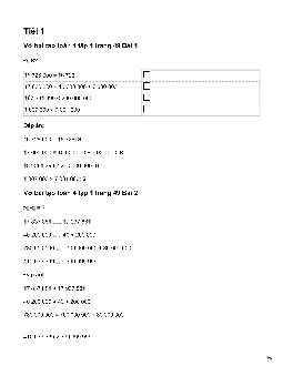 Vở bài tập Toán lớp 4 trang 49 Bài 14: So sánh các số có nhiều chữ số Kết nối tri thức