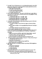 TOP Câu hỏi trắc nghiệm Môn Lịch sử Đảng Cộng Sản Việt Nam | Đại học Kinh Tế Quốc Dân