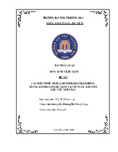 Các biện pháp nâng cao năng suất lao động tại Vietnam Airlines