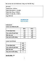 Mẫu Báo cáo thực hành môn Hệ điều hành  lần 4 | Thực hành Hệ điều hành
