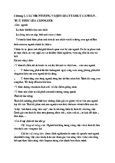 Chương 2 các hiện tượng và quy luật tâm lý cá nhân môn Tâm lý quản lý - Ý thức con người | Học viện Nông nghiệp Việt Nam