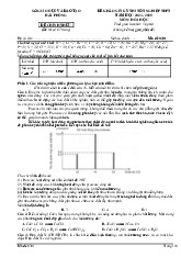Đề thi khảo sát tốt nghiệp THPT 2025 môn Hóa lần 2 Sở GD&ĐT Hải Phòng