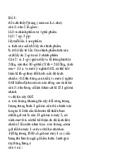 Bài tập tự luận môn Xác suất thống kê| Trường Đại học Ngoại Thương