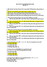 Bài tập tuần 5+6 môn Cơ sở dữ liệu và giải thuật | Trường đại học kinh doanh và công nghệ Hà Nội