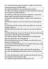 22 câu hỏi và gợi ý giải quyết môn Luật Hình Sự | Học viện Tòa án
