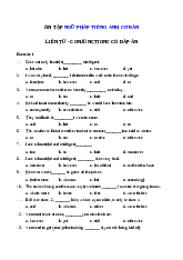 Ôn Tập Liên Từ - Conjunctions Có Đáp Án | Tiếng Anh 8
