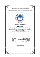 Bài tập lớn: Phân tích luận điểm của Hồ Chí Minh: “Nước độc lập mà người dân không được hưởng hạnh phúc tự do thì độc lập cũng chẳng có nghĩa lí gì”- môn Tư tưởng Hồ Chí Minh–Trường Đại học Kinh tế quốc dân