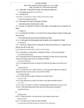 Trắc nghiệm chương mở đầu - môn tư tưởng Hồ Chí Minh