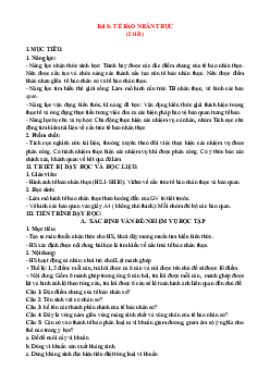 Giáo án Sinh học 10 sách Kết nối tri thức với cuộc sống (HKI) | Đề 8