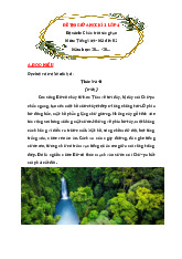 Đề thi giữa học kỳ 1 môn Tiếng Việt lớp 4 năm học 2024 - 2025 | Bộ sách Chân trời sáng tạo