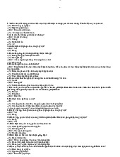 Trắc nghiệm ôn tập - Lí luận Nhà nước & Pháp luật | Trường Đại học Mở Hà Nội