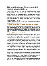 Dịch vụ ly hôn nhanh tại Tòa án khu vực 3 Hà Nội: Hoàng Mai, Hai Bà Trưng