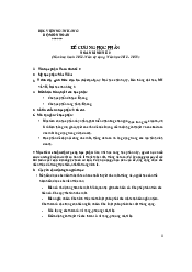 Đề Cương môn Toán Kinh Tế 2