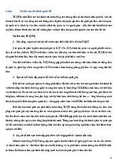 Ôn tập tài chính quốc tế và tỉ giá hối đoái | Tài chính quốc tế | Học viện Tài chính