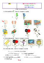 Đề ôn tập cuối học kì 1 tiếng anh 3 năm 2025 - 2026