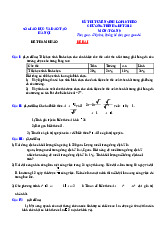 54 đề thi thử toán vào 10 Hà Nội lần 2 (mới)