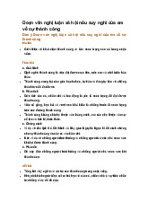 Đoạn văn nghị luận xã hội nêu suy nghĩ của em về sự thành công