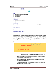 Bài 4: Thực hành hệ quản trị Cơ sở dữ liệu | Đại học Văn Lang