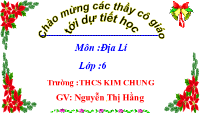 Bài 12: Lớp vỏ khí. Khí áp và gió trên Trái Đất | Bài giảng PowerPoint Địa Lí 6 | Chân trời sáng tạo
