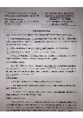 Đề thi cuối HKI học phần Pháp luật về thanh tra, khiếu nại, tố cáo & phương thức thanh tra năm 2024 - 2025 | Đại học Luật Thành phố Hồ Chí Minh